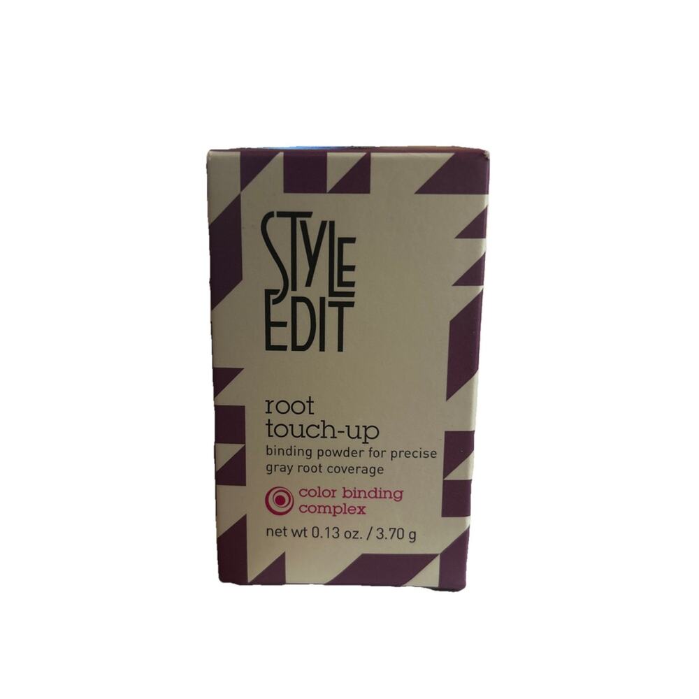 Style Edit Root Touch Up Powder Dark Brown Gray Root Coverage .13oz NIB